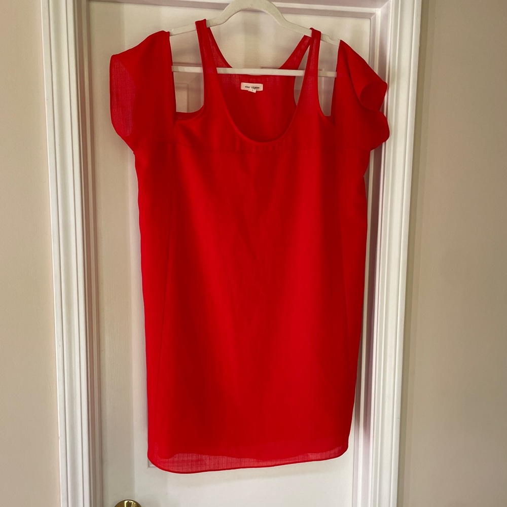 Silence & Noise Dress Cold Shoulder Short Shift Dress (Urban Outfitters)